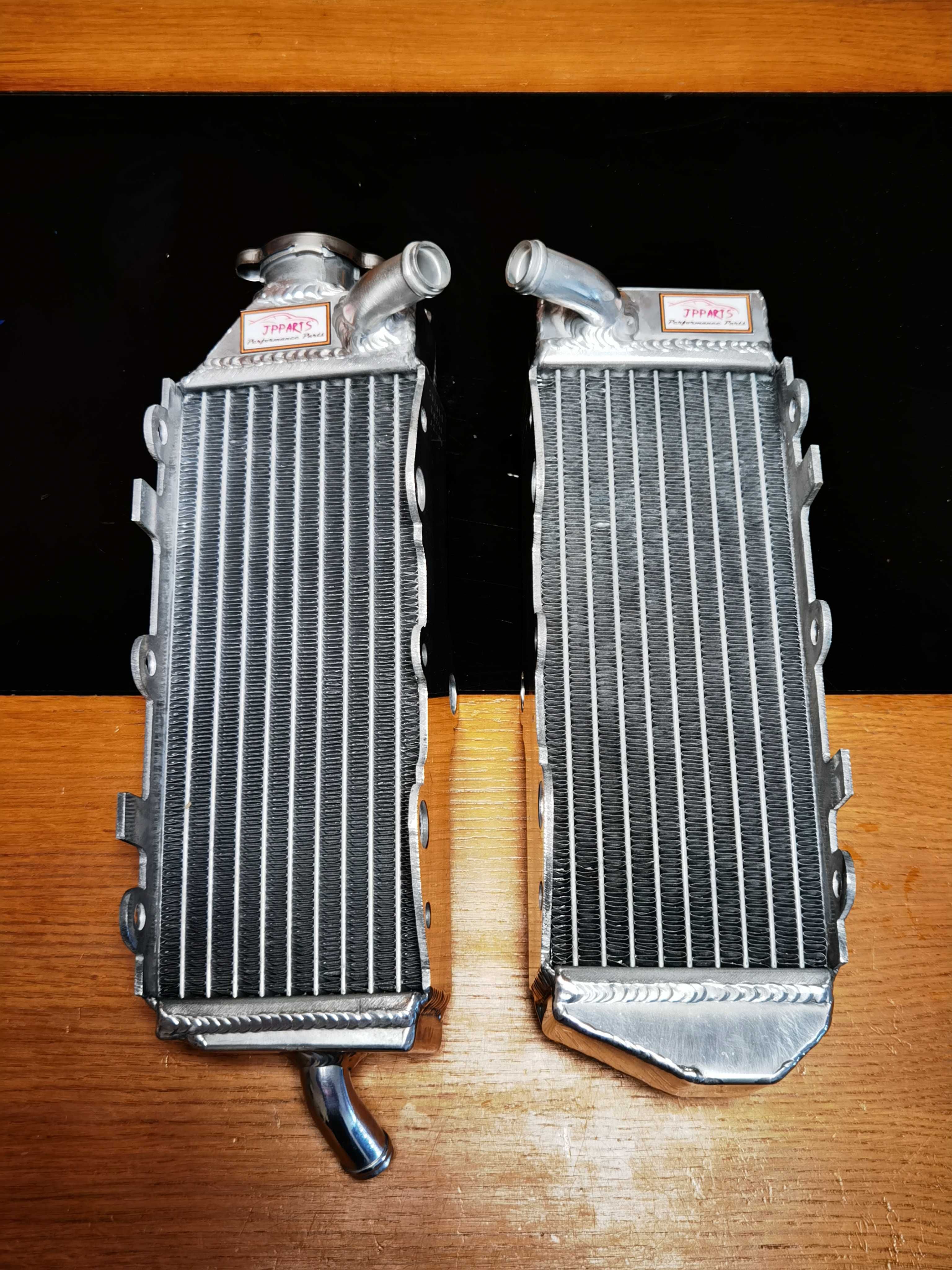 Radiadores Suzuki RM250 de 1988 a 1990, Alumínio Alta Performance