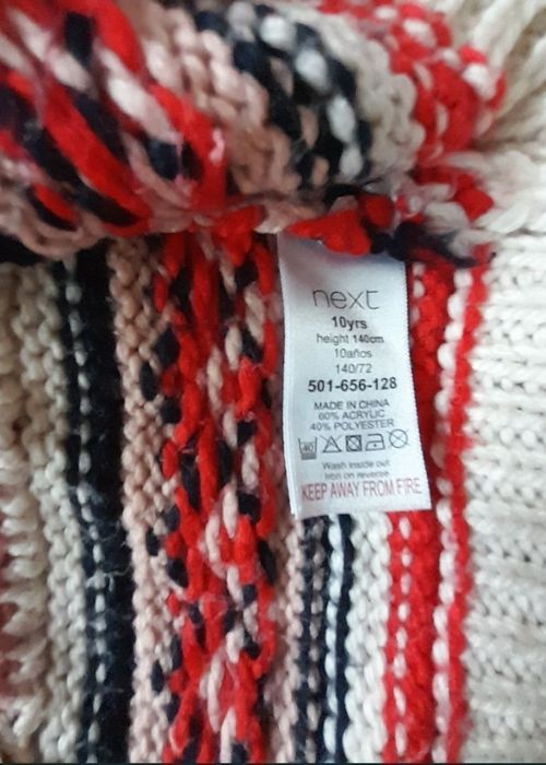 Плаття  з вишивкою для дівчинки Next,140 ,комбідрез, 140