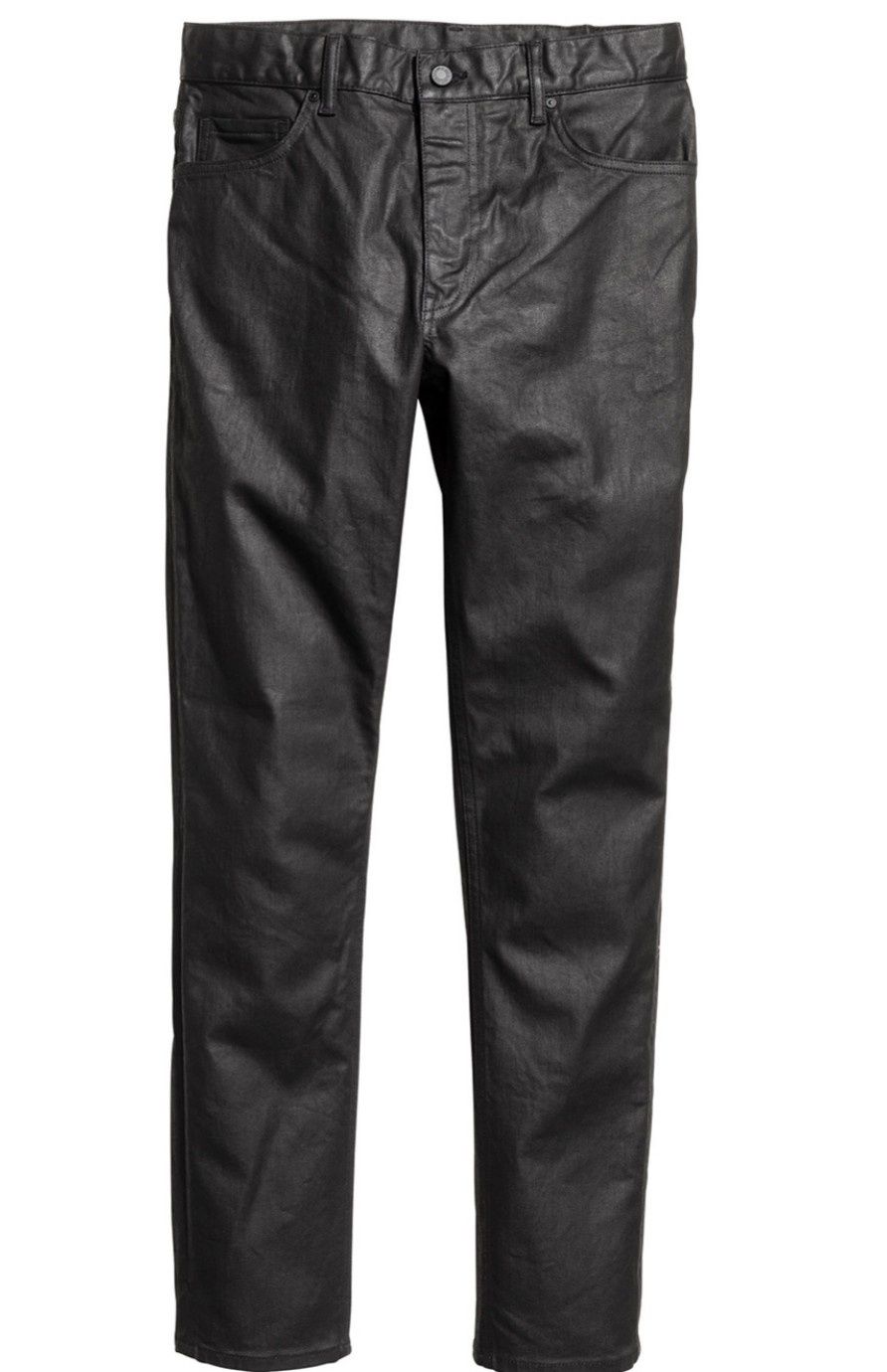 H&M р.58 талия-112см джинсы с напылением мужские