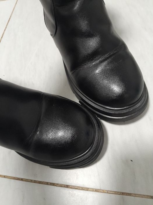 Зимові черевики, натуральна шкіра