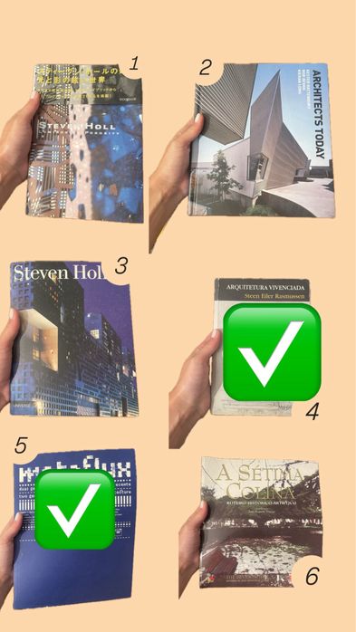 6 Livros de arquitetura