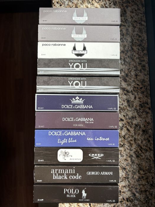 Perfumes de mulher e homem