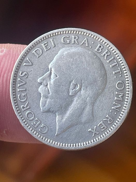 Moeda em prata one shilling 1928