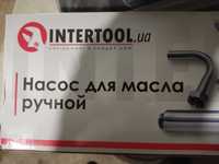 Насос для мастила ручний 16 л/хв INTERTOOL HT-0066