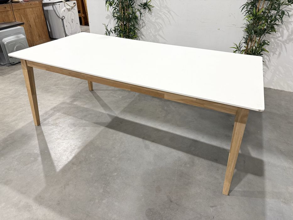 Ładny duży stół skandynawski drewniany super stan dowóz wysyłka