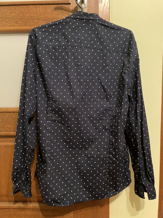 Granatowa koszula House Slim Fit