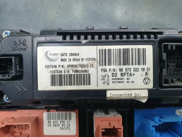 Comando chauffage / sofagem PEUGEOT 407 (6D_)