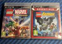 Jogos para a ps3 Lego MARVEL e Lego BATMAN