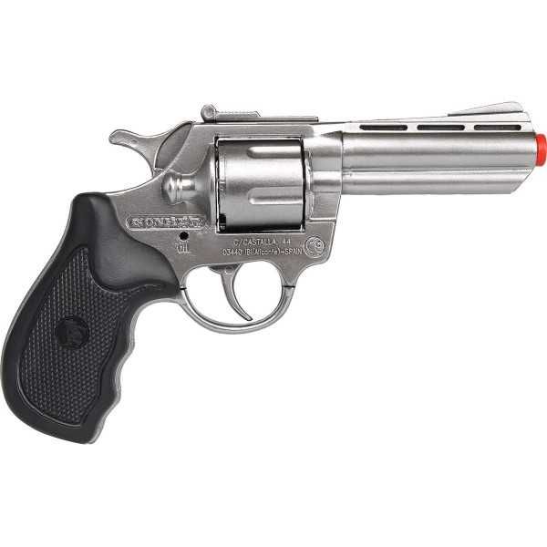Pistola de policia metal de fulminantes 8 tiros