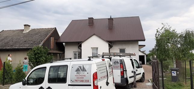 Malowanie Dachów, renowacja dachu