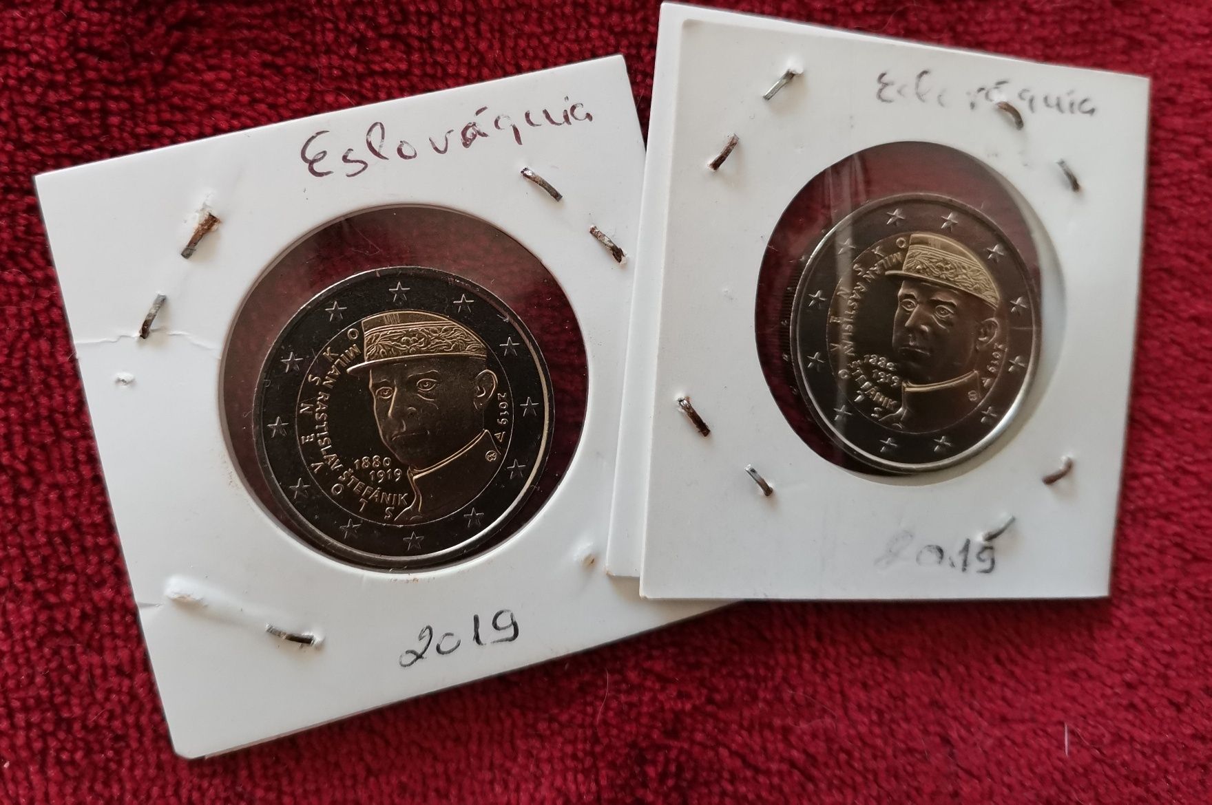 Moeda UNC - comemorativa 2€ - Eslováquia 2019