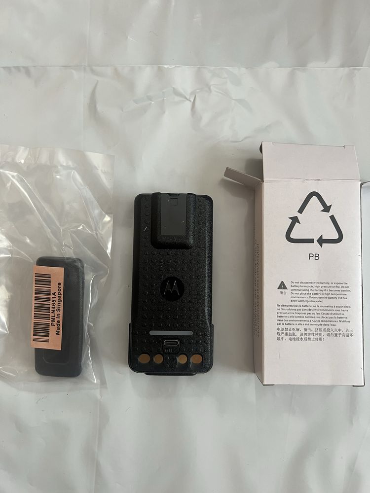 РОЗПРОДАЖ акумулятор Motorola PMNN4409BR  з Type-C для рацій серії DP