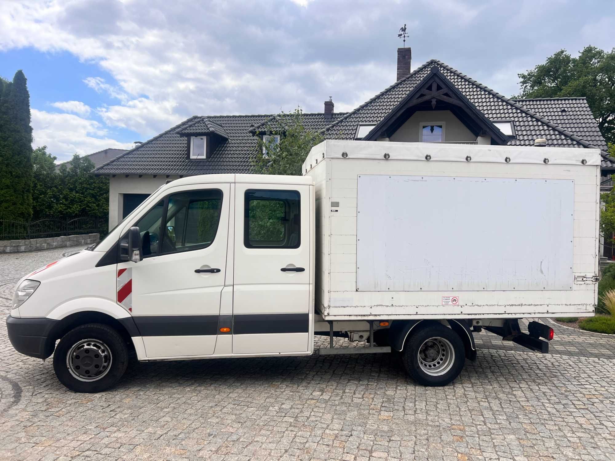 Mercedes Sprinter 516 (3,5T) 2.2 CDI Kiper Automat Klima 6 osób 2012