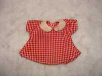 Camisola Xadrez para Boneca/Boneco