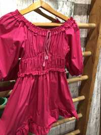 Рожеве плаття дівчаче (фуксія)