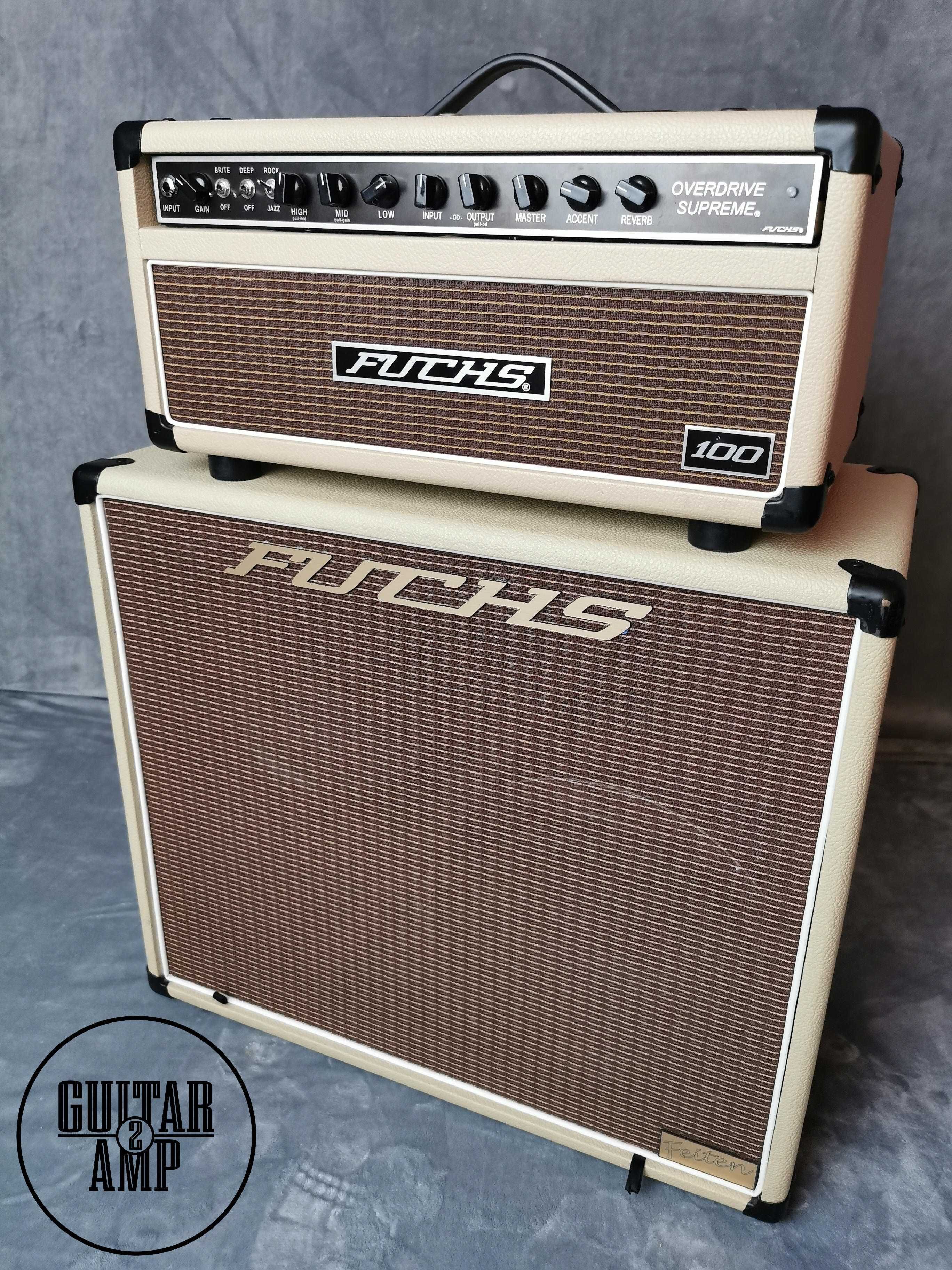 Fuchs  ODS 100 Overdrive Supreme  + 2x12 Fuchs Feiten Cab