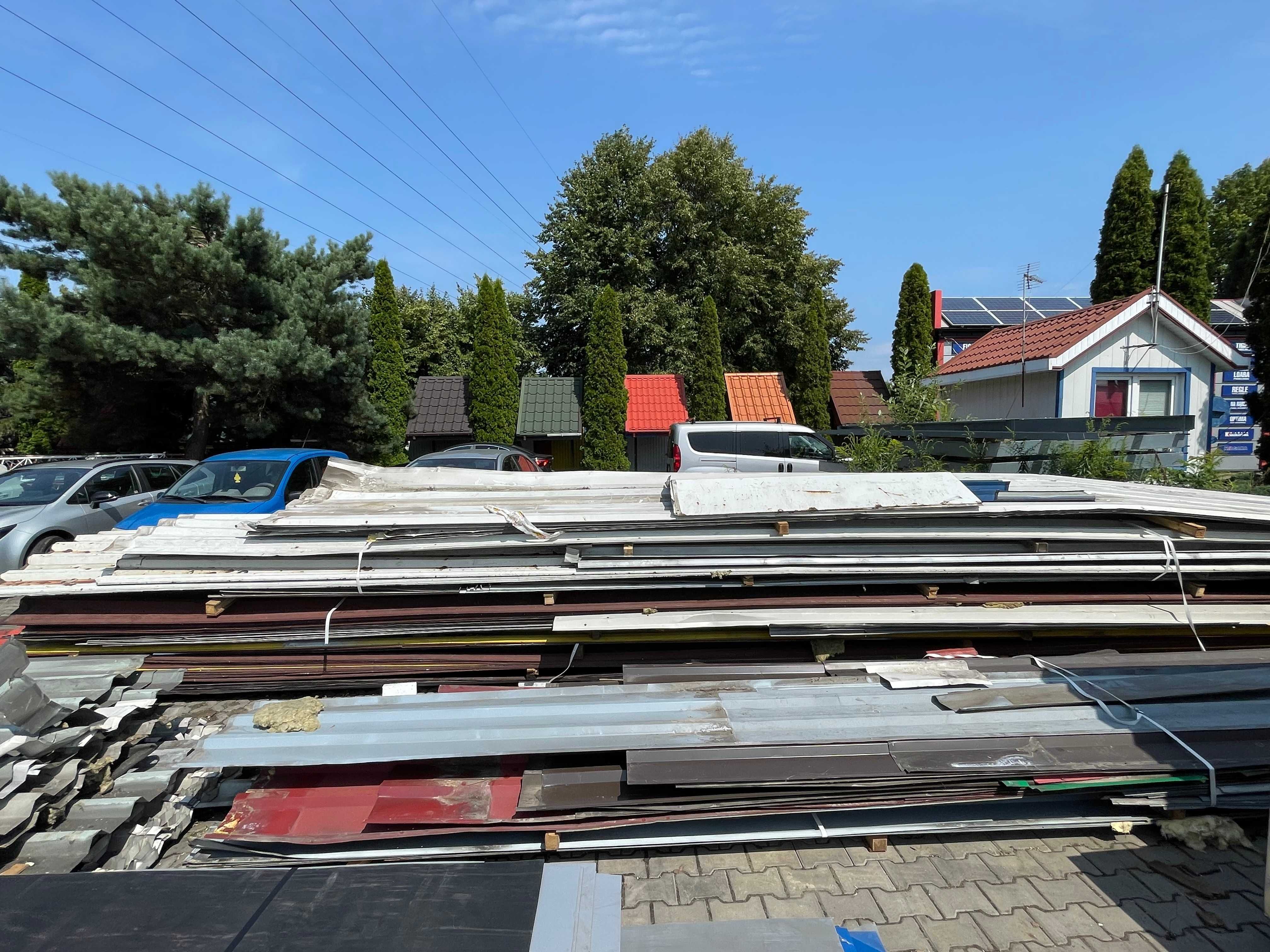 Blacha trapezowa z hali produkcyjnej 2 gatunek