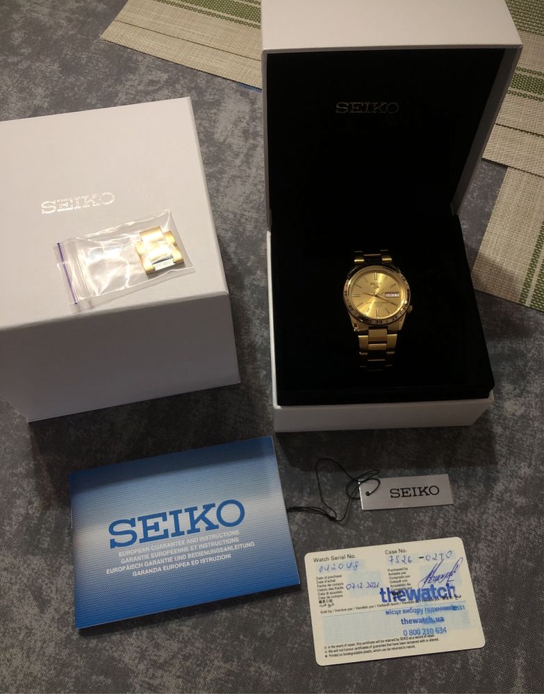 Годинник SEIKO 5 Classic SNKE06K1
