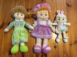 Kukiełka marionetka - lalka szmaciana miekka 50 cm