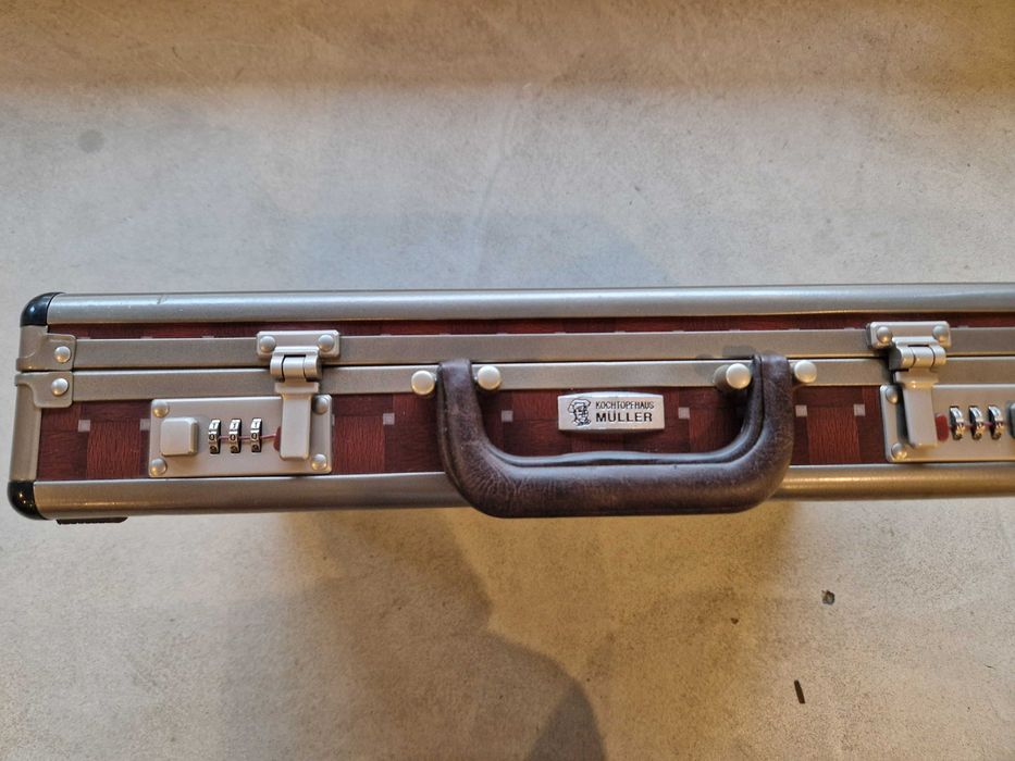 Zestaw sztućców do mięsa z ostrzałką KOCHTOPFHAUS MULLER