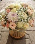 Flower Box, dzień mamy,  Prezent, urodziny, ślub, bukiet, flowe
