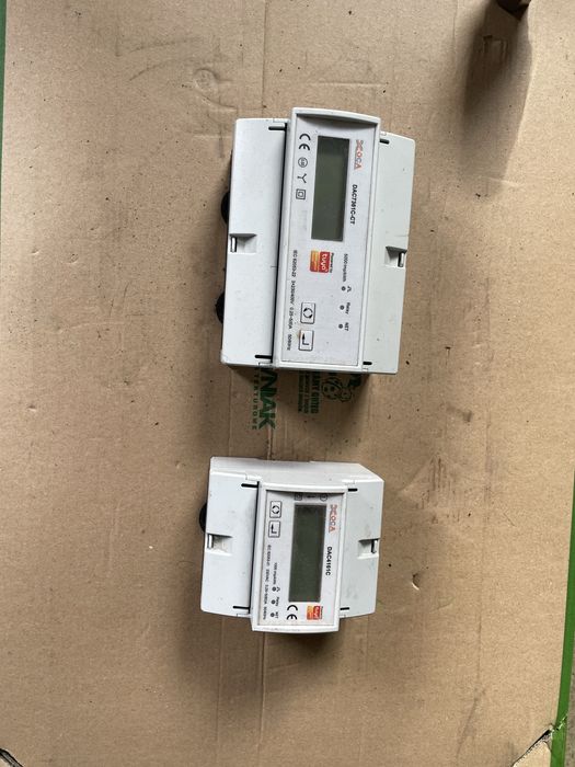 Liczniki 2-fazowe i 3-fazowe bezpieczniki