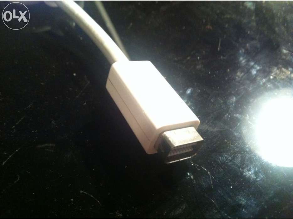 Cabo adaptador mac mini–dvi para vga