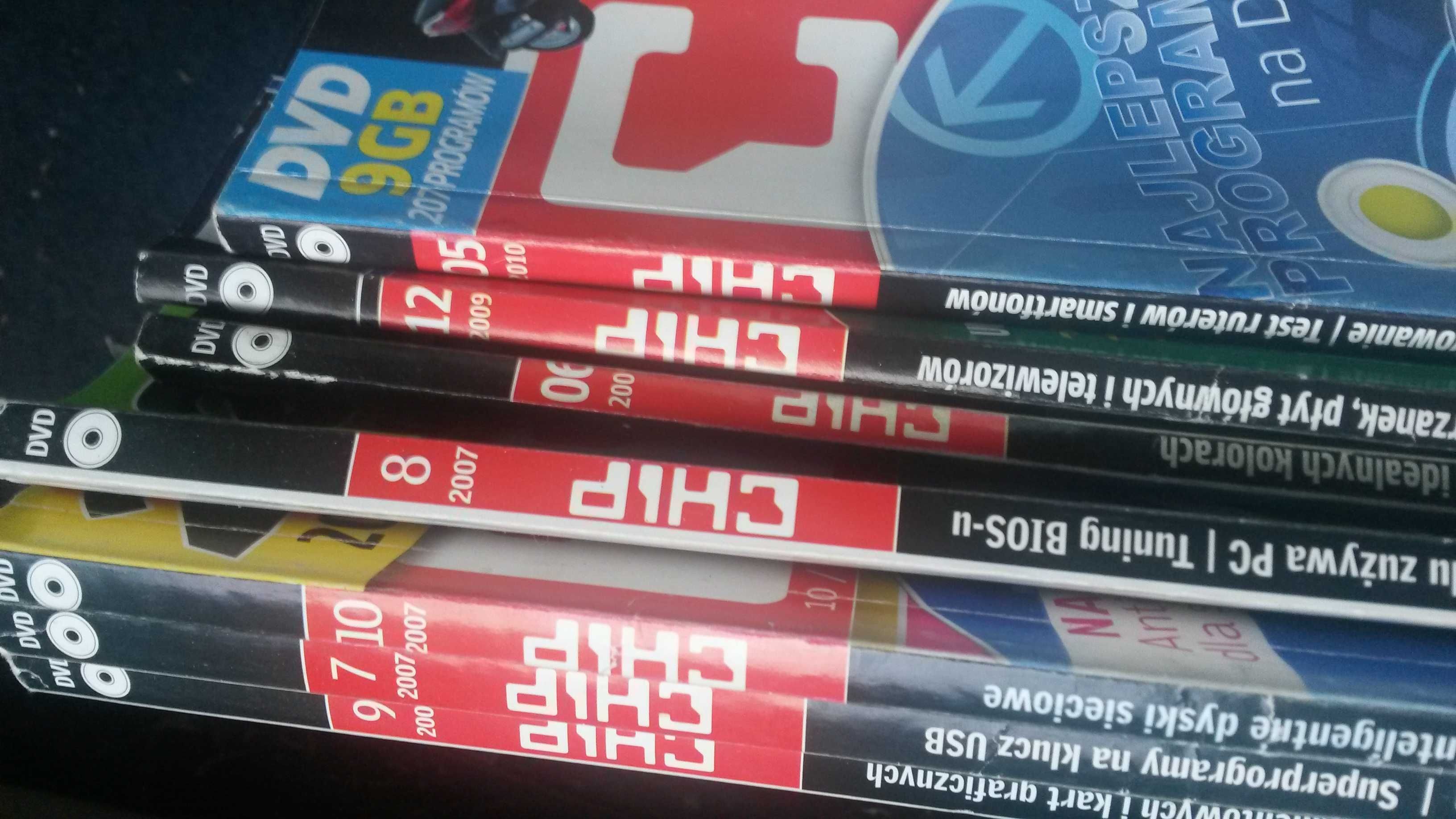 Magazyn czasopismo komputer Chip PC Format stare egzemplarze różne