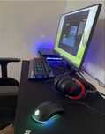 Gaming setup laptop gamingowy monitor zestaw jak nowy zamiana