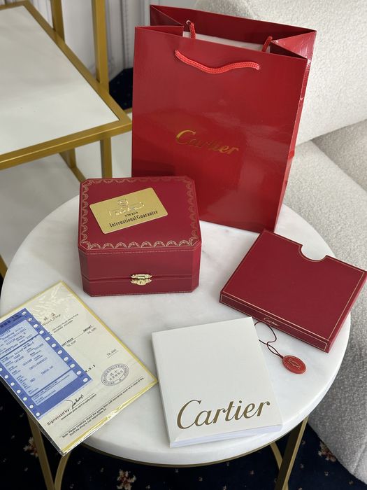 Коробка пакет документи упаковка под часы cartier годинник картье