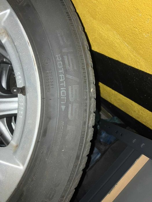 Koła felgi i opony zimowe 215/55/R17 Nokian Toyota Verso