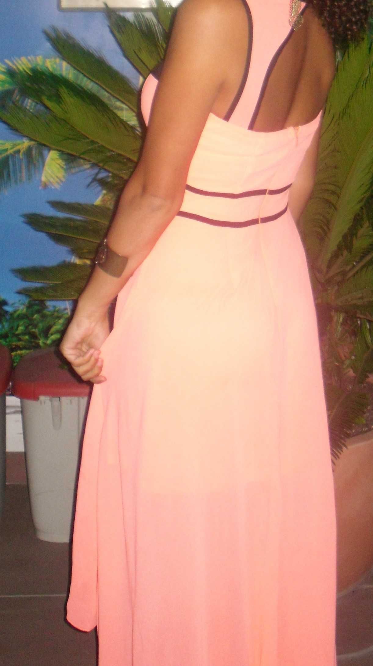 vestido cor pink - tamanho S