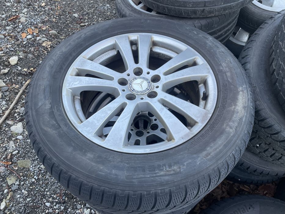 Alufelgi Mercedes GLC GLK 5x112 z oponami zimowymi 235 60 r17