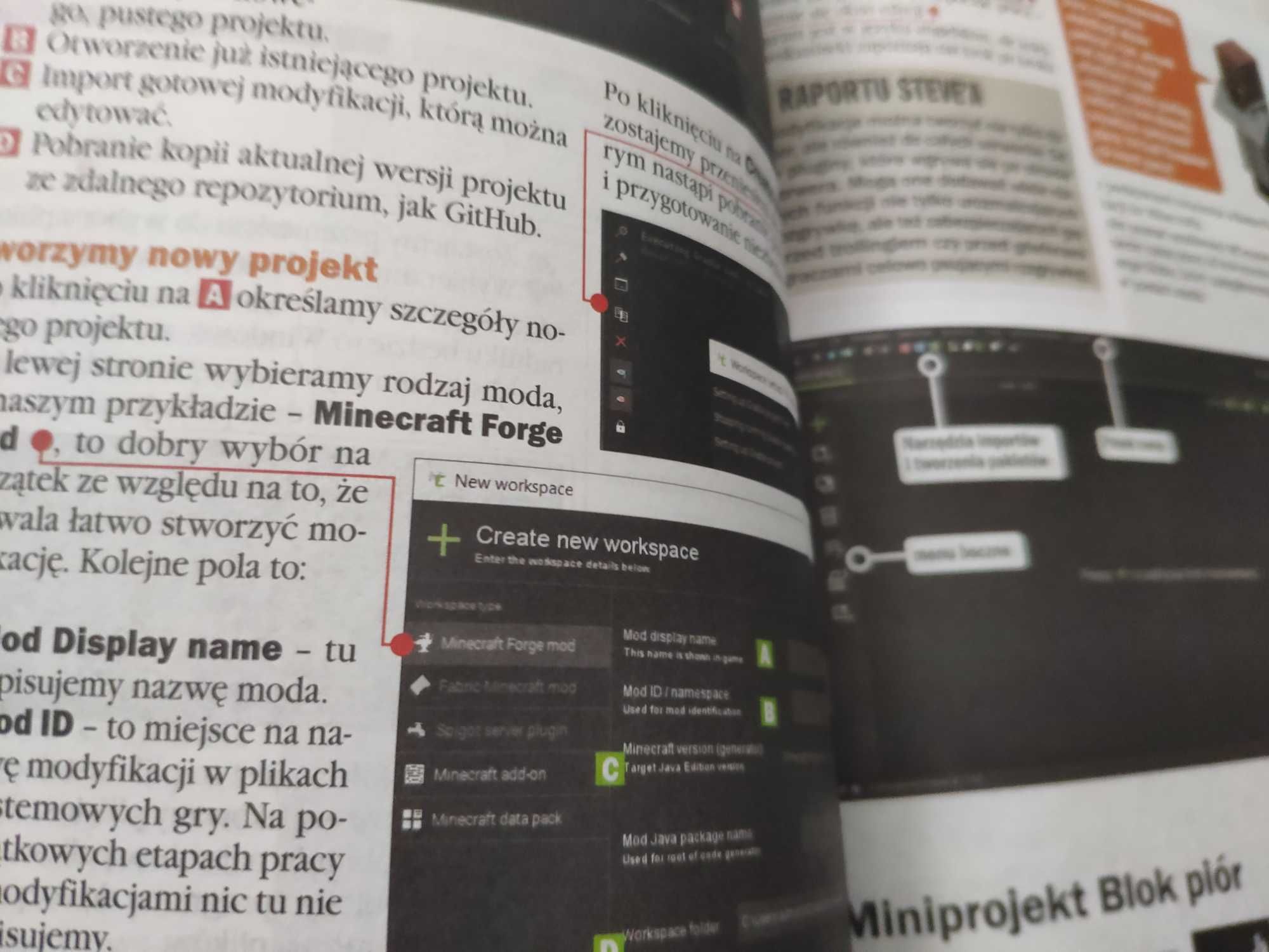 Minecraft książka nauka programowania przez zabawe