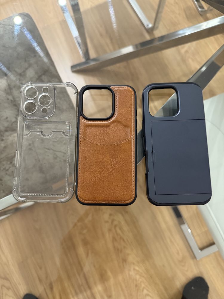 CAPAS NOVAS  IPHONE 16 PRO - guarda cartoes e notas
