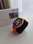 Smartwatch HK10 Ultra 3 Max srebrna koperta