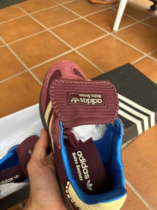 "Buty koszykówki "adidas_Samba_Nylon_Bonner_Fox_Brown R.37