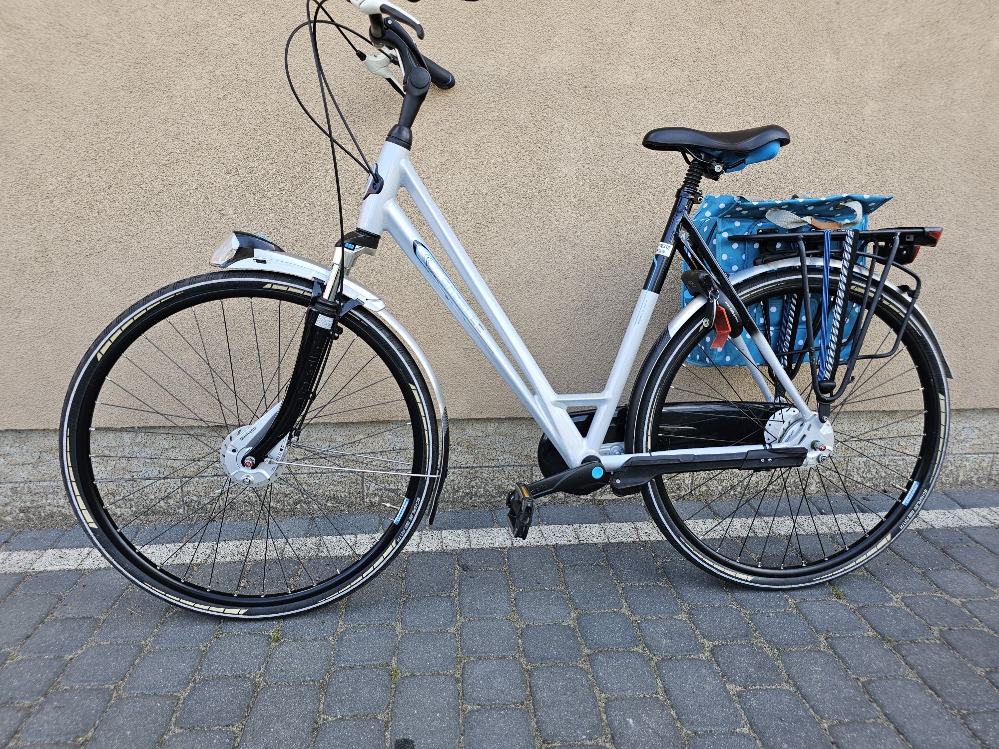 Damski miejski rower Gazelle Eclipse Limited Gazela Orange