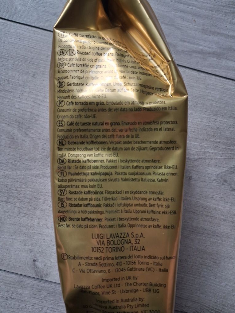 Kawa ziarnista Oro Lavazza 1000g