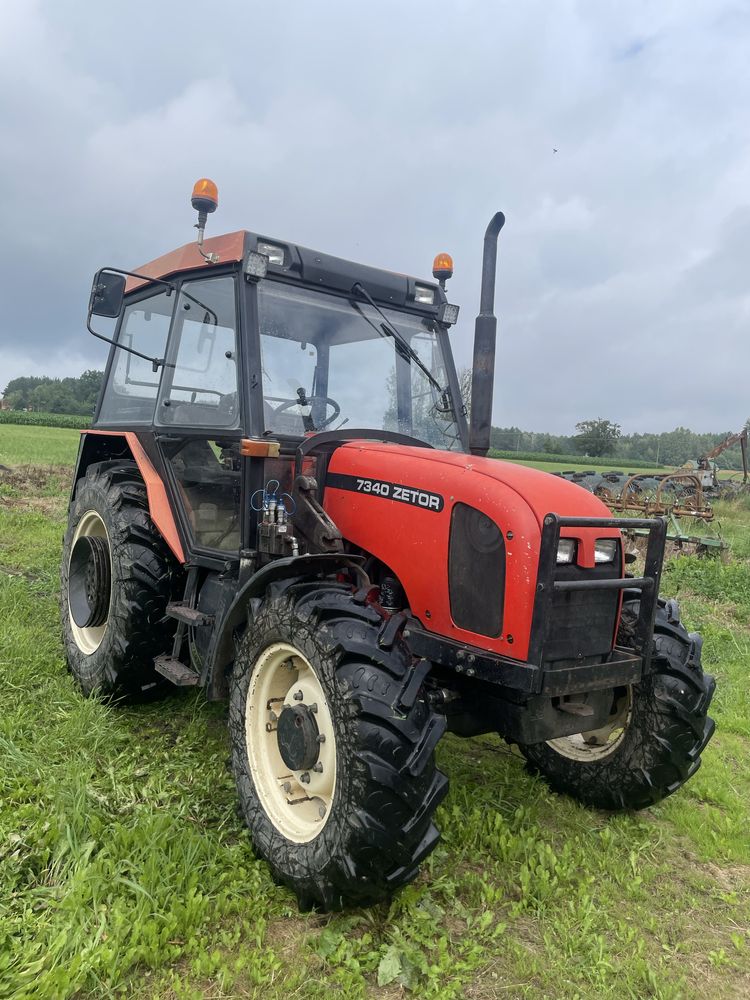 Zetor 7340 z ładowaczem