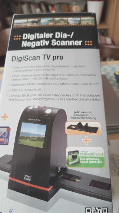 DNT DigiScan TV Pro skaner do slajdów i negatywów