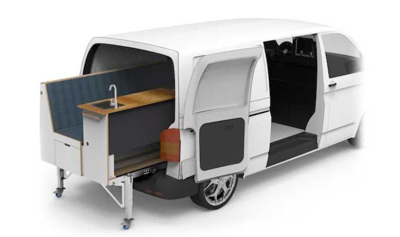 Moduł kamperowy zabudowa modułowa PLUGVAN kamper camper ducato jumper