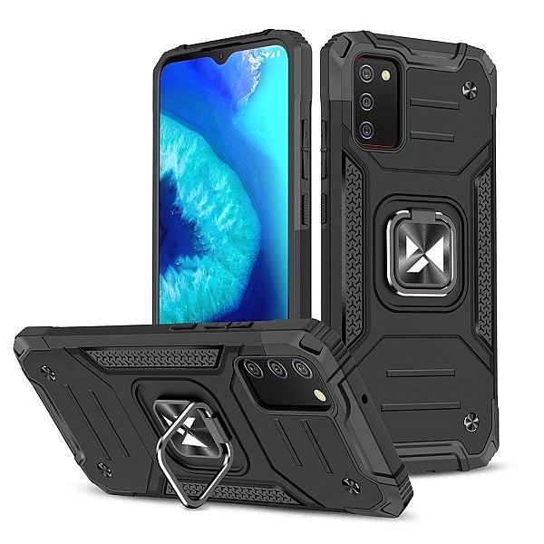 Wozinsky Ring Armor pancerne hybrydowe etui pokrowiec + magnetyczny uc