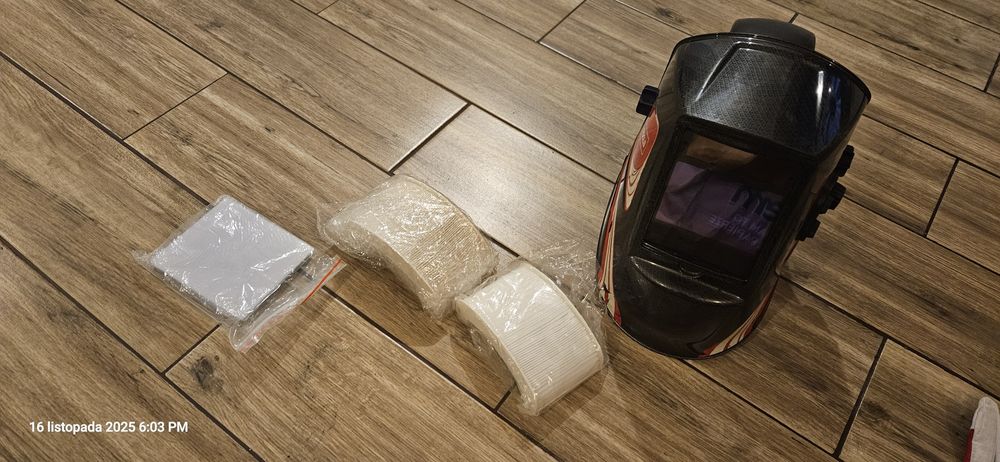 Maska do spawania z nadmuchem