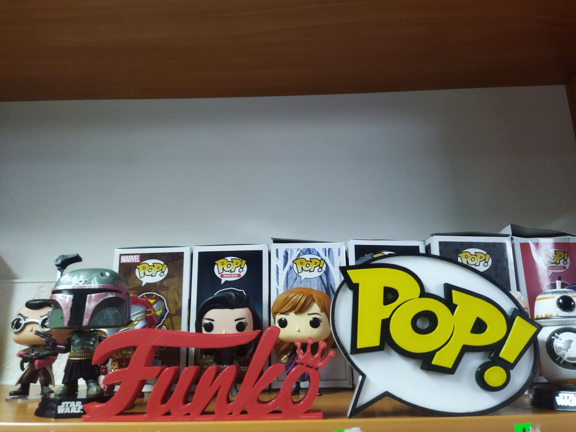 Funko Pop! - zestaw dwóch napisów do kolekcji figurek Funko Pop!