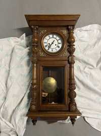 Stary zegar wiszący Gustav Becker