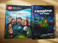 Lote 2 livros infantis Harry Potter e O orangotango que tem medo