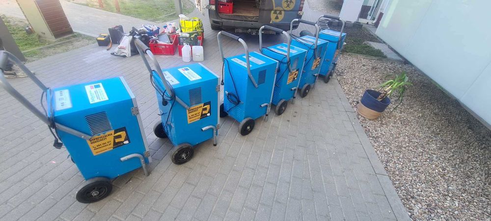 WYNAJEM Osuszacz powietrza Osuszanie po tynkach wylewkach zalaniu