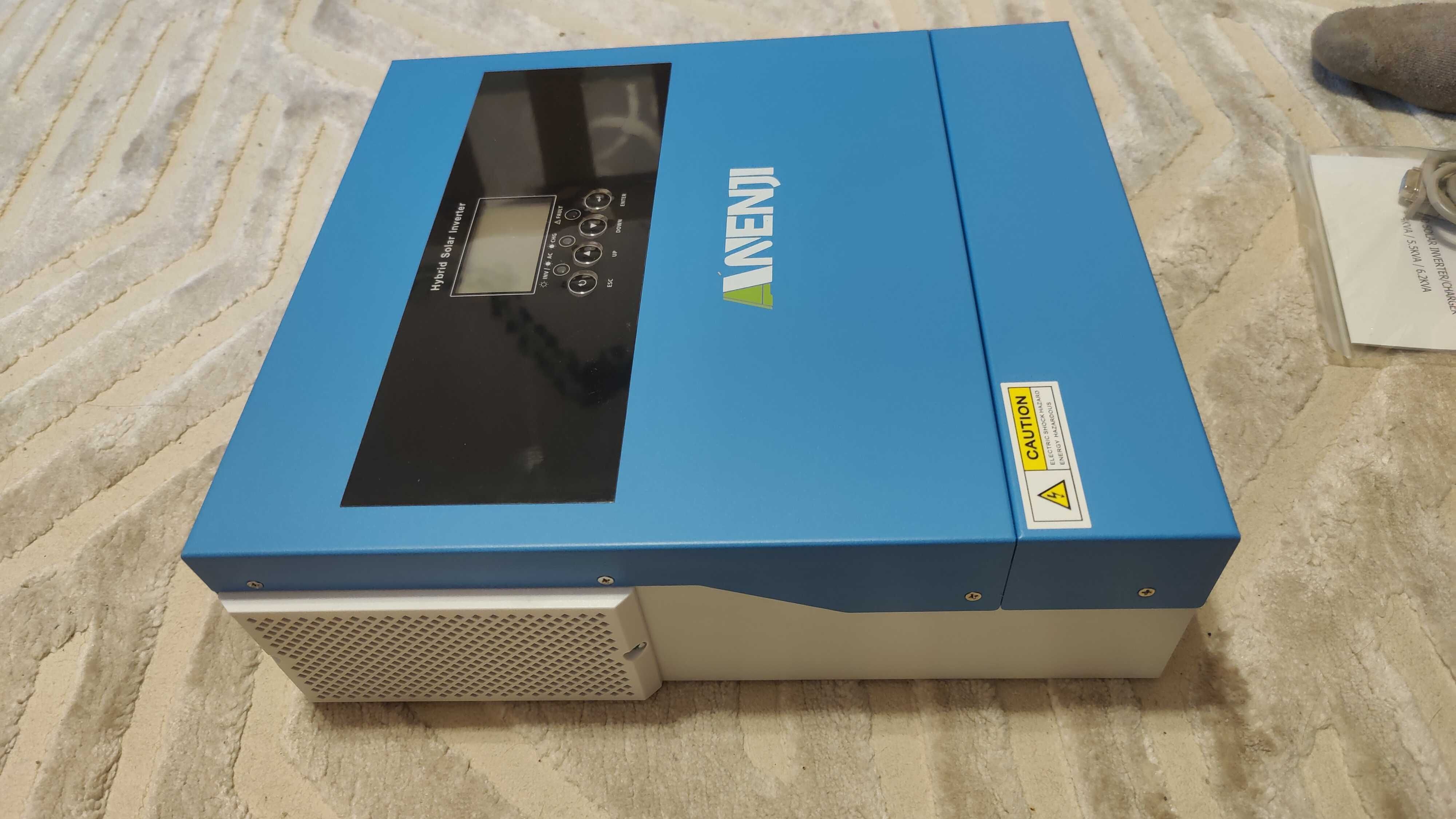 Інвертор гібридний Anenji ANJ-4000-24V-WIFI 100А