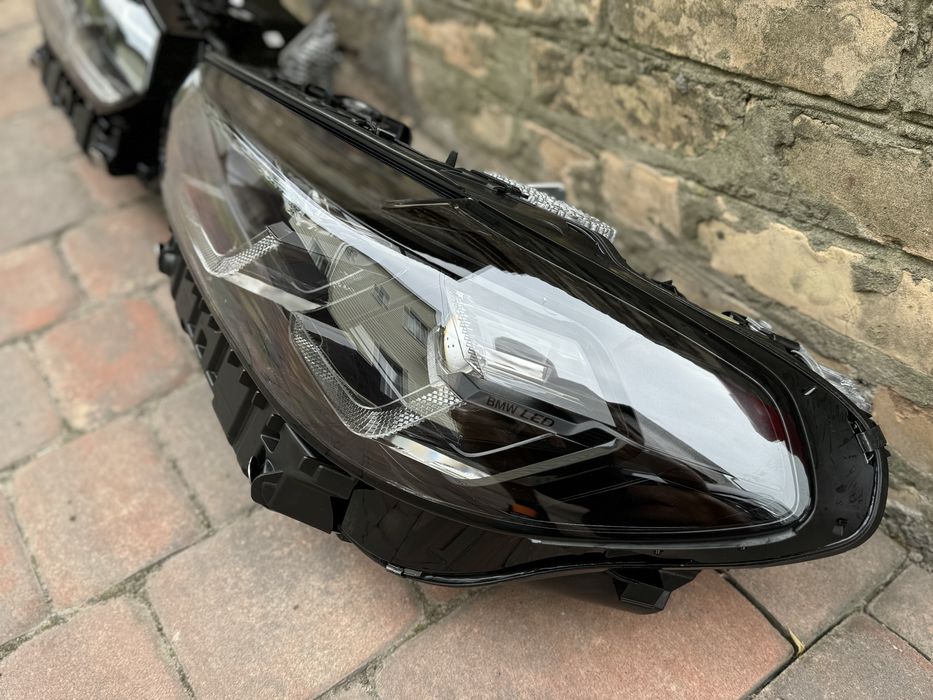 Фари bmw g01 g02 x3 x4 lci adaptive led shadow line